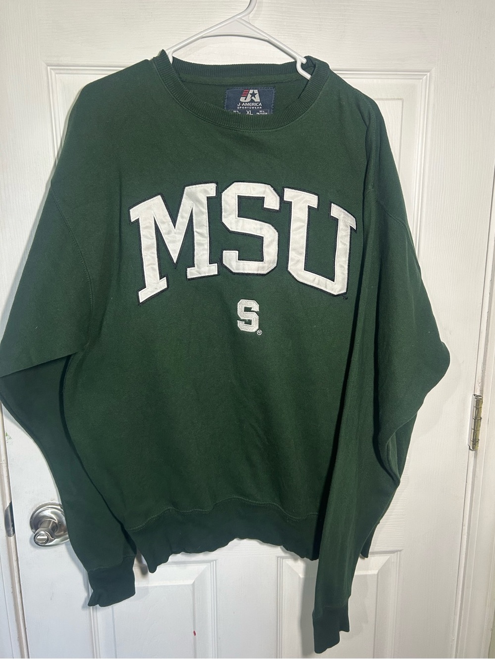 MSU Crewneck Sweatshirt Size XL Vintage Spartans Michigan State